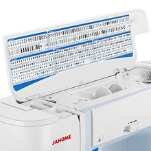 Load image into Gallery viewer, Janome Skyline S3 Computerized Sewing Machine w/Semi-Hard Cover + Instructional DVD + Ultra Glide Foot + Ditch Quilting Foot + Rolled Hem Foot + Concealed Zipper Foot + Needles + Much More!