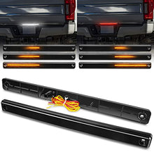 Load image into Gallery viewer, GemPro LED Tailgate Light Bar, Red Brake, DRL Whtie DRL& Amber Sequential Turn Signal Truck Light Bar, Rear Bumper Marker Lights, Compatible with 2017-2020 Super Duty Ford F-Series F-250 F350