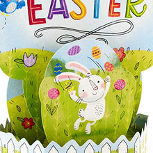 Load image into Gallery viewer, Hallmark Pop Up Easter Card (Displayable Easter Bunny Scene)