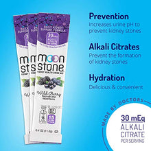 Load image into Gallery viewer, Moonstone Nutrition | Electrolytes Powder Packets Designed by Doctors to Rapidly Rehydrate, Balance PH, Kidney Health Supplement with Magnesium, Potassium, Vitamin B6, No Added Sugar | 7Pk, Wild Berry