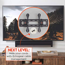 Load image into Gallery viewer, ECHOGEAR Full Tilt TV Wall Mount - Advanced Extendable Bracket for Maximum Tilting Range On Large TVs - Ideal for Mounting A 40"-86" TV Above A Fireplace - Easy Install & Hardware Included - EGLT2