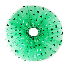 Load image into Gallery viewer, Women St. Patrick’s Day Tutu Skirt,Shamrock Tulle Tutu Costume Green Skirts (Green)