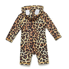 Load image into Gallery viewer, BONVERANO Baby Infant Boy's UPF 50+ Sun Protection L/S One Piece Zip Sunsuit (Dino Surf, 3-6 Months)