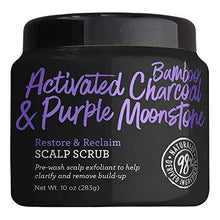 Load image into Gallery viewer, Not Your Mother's Activated Bamboo Charcoal & Purple Moonstone Shampoo, Conditioner & Scalp Scrub Hair Care Set