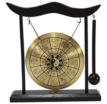 Load image into Gallery viewer, Zen 12 Chinese Zodiac Table Gong Feng Shui Meditation Desk Bell Home Decor Housewarming Congratulatory Blessing Gift US Seller
