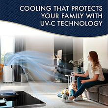 Load image into Gallery viewer, DeLonghi PACEX390UVcare-6AL PACEX290UVcare-6AL WH 14000 BTU Portable Air Conditioner, Dehumidifier, Fan & UV-Carelight, White