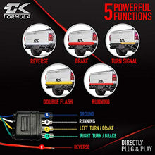 Load image into Gallery viewer, CK Formula 48” Triple Row LED Tailgate Light Bar - 5 Functions: Reverse, Brake, Running, Turn Signal, Double Flash Light Strip for Trucks, 2935 SMD LED Chips, IP67 Waterproof, 12V, 1 Piece