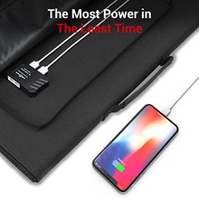 Load image into Gallery viewer, ROCKPALS SP003 100W Foldable Solar Panel for Jackery Explorer/Flashfish/BALDR/Goal Zero/Anker Portable Power Station Generator and USB Devices, Portable Solar Panel Charger with 3 USB Ports