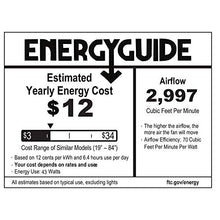 Load image into Gallery viewer, Hunter Dempsey Indoor Low Profile Ceiling Fan with LED Light and Remote Control, 44", White
