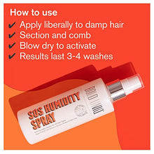 Load image into Gallery viewer, Anti Frizz Hair Humidity Blocking Spray - Leave-in Product - Heat Activated Treatment for Static Control - Straight, Wavy, Curly, Frizzy, Dry & Damaged Hair PETA Approved Vegan & Cruelty Free 5.91FlOz