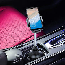 Load image into Gallery viewer, Car Cup Holder Phone Mount, Adjustable Automobile Cup Holder Smart Phone Cradle Car Mount with a Flexible Long Neck Compatible for Cell Phones iPhone Xs Max/X/8/7 Plus/Galaxy and All Smartphones