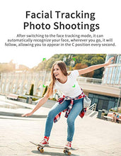 Load image into Gallery viewer, Auto Smart Shooting Selfie Stick Intelligent Follow Gimbal AI-Composition Object Tracking Auto Face Tracking Camera Phone Holder, My CamCrew (White)