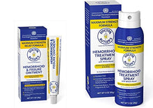 Load image into Gallery viewer, Doctor Butler's Hemorrhoid & Fissure Ointment and Spray - Hemorrhoid Treatment Bundle