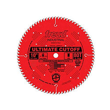Load image into Gallery viewer, Freud 10 In. 80 Tooth Ultimate Cut-Off Saw Blade w/5/8 In. Arbor LU85R010