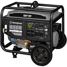 Load image into Gallery viewer, Westinghouse WPro8500 Super Duty Industrial Portable Generator - 8500 Rated Watts & 11500 Peak Watts - Gas Powered - Electric & Remote Start - OSHA & CARB Compliant