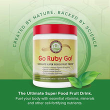 Load image into Gallery viewer, GO Ruby GO! - Nutritional Red Superfood Powder Juice, Loaded with 42 Plant-Based Antioxidants & Fruit Extracts, Effective Probiotics, Fortifying & Healthy Superior Energy, Better Immunity & Digestion