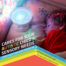 Load image into Gallery viewer, Autism & Prosperity Kids Calming Ocean Wave Projector for Autistic Children - Music - AUX – for ASD Boys Girls Sleep Bedroom Room Decor - Visual Auditory Sensory Toys Stimulation LED Night Light Lamp