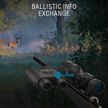 Load image into Gallery viewer, ATN BinoX 4K 4-16X Smart Day/Night Binoculars with Laser Range Finder, Full HD Video rec, WiFi, Smooth Zoom and Smartphone Controlling Thru iOS or Android Apps