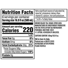 Load image into Gallery viewer, Pure Leaf Extra sweet Iced Tea, 16.9 Fluid Ounce (Pack of 6)
