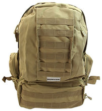 Load image into Gallery viewer, Humvee HMV-GB-03TAN Double Reinforced 3-Day Assault Pack with Compression Handles, Digital Camo