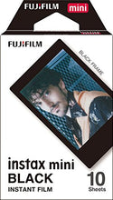 Load image into Gallery viewer, Fujifilm Instax Mini Instant Film 4-PACK BUNDLE SET , SKY BLUE 10 + Black Frame 10 + Monochrome 10 + Twin 20 90 8 70 7s 50s 25 300 Camera SP-1 Printer