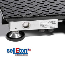 Load image into Gallery viewer, SellEton 48" X 48" Floor Scale, Accurate Pallet Scales with Smart Metal Digital Indicator for Warehouse Shipping and Heavy Duty Industrial Weighing | 5000 lbs x 1 lb
