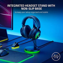Load image into Gallery viewer, Razer Base Station V2 Chroma: Chroma RGB Lighting - Non-Slip Rubber Base - Designed for Gaming Headsets - Classic Black