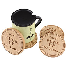Load image into Gallery viewer, Unique Funny Coasters for Men - Drink Coasters Set of 4 - Best Housewarming Gifts for Women - Hostess Gifts