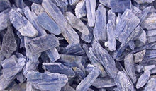 Load image into Gallery viewer, Zentron Crystal Collection: Rough Natural Blue Kyanite Stones 1-3" Pieces (1/2 Pound)