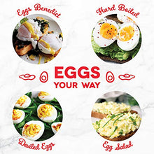 Load image into Gallery viewer, DASH Rapid Egg Cooker: 6 Egg Capacity Electric Egg Cooker for Hard Boiled Eggs, Poached Eggs, Scrambled Eggs, or Omelets with Auto Shut Off Feature - Aqua, 5.5 Inch (DEC005AQ)