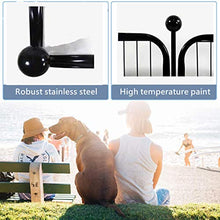 Load image into Gallery viewer, N/D Pet Fence for Medium and Large Dogs — 6 pet cage Plates, pet Fence, Square Pole, Foldable pet Fence, Gauge Ring, Training Ring, pet Supplies for Indoor/Outdoor kennels
