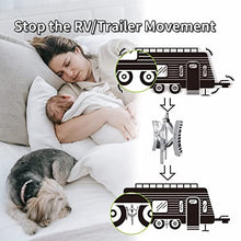 Load image into Gallery viewer, RVMATE RV Leveling Blocks, 10 Packs and Camper Metal Wheel Chock Stabilizer 2 Packs