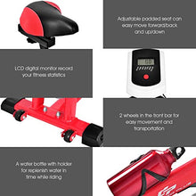 Load image into Gallery viewer, Goplus Indoor Cycling Bike, Stationary Bicycle Exercise Bike with Flywheel and LCD Display, Cardio Fitness Cycle Trainer Professional Exercise Bike for Home and Gym Use