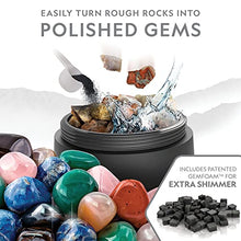 Load image into Gallery viewer, NATIONAL GEOGRAPHIC Professional Rock Tumbling Kit - Patent-Pending Rock Polisher for Kids & Adults, Platinum Series Ultra Quiet, 2lb Barrel, Rocks, Grit, GemFoam Polisher, A Great STEM Science Kit