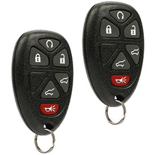 Load image into Gallery viewer, Car Key Fob Keyless Entry Remote fits 2007-2014 Chevy Tahoe Suburban / 2007-2014 Cadillac Escalade / 2007-2014 GMC Yukon (fits Part # 15913427, 20869057, 22756462), Set of 2