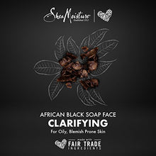 Load image into Gallery viewer, SheaMoisture African Black Soap Facial System Kit |4oz. Facial Wash & Scrub |4 oz. Problem Skin Facial Mask | 2oz. Moisturizer | 3.5oz Bar Soap