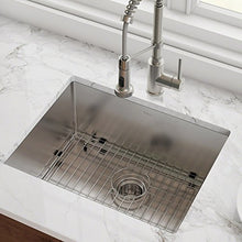 Load image into Gallery viewer, KRAUS Standard PRO 23-Inch 16 Gauge Undermount Single Bowl Stainless Steel Kitchen Sink, KHU101-23
