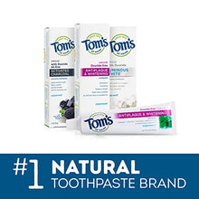 Load image into Gallery viewer, Tom's of Maine Fluoride-Free Activated Charcoal Whitening Toothpaste, Peppermint, 4.7 oz. 3-Pack
