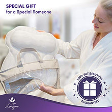 Load image into Gallery viewer, Bath Pillow Luxury Bathtub Pillow, Ergonomic Bath Pillows for Tub Neck and Back Support, Bath Tub Pillow Rest 3D Air Mesh Breathable Bath Accessories for Women & Men, Spa Pillow, Powerful Suction Cups