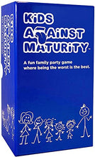 Load image into Gallery viewer, Kids Against Maturity: Card Game for Kids and Families, Super Fun Hilarious for Family Party Game Night