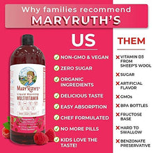Load image into Gallery viewer, Vegan Immunity Vitamins Bundle for Kids & Adults by MaryRuth's- USDA Organic Probiotics, Morning Multivitamin, Elderberry Extract & Immunity Gummies - Non-GMO Vegan Sugar Free 30-60 Day Supply