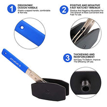 Load image into Gallery viewer, Spurtar Brake Caliper Press Tool, Brake Caliper Tool Spreader, 4 in 1 Universal Disc Brake Caliper Compression Tool Ratchet Piston Spreader Automotive Tools for Car Brake Repair & Instalation Blue