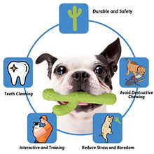 Load image into Gallery viewer, MewaJump Dog Chew Toys, Durable Rubber Dog Toys for Aggressive Chewers, Cactus Tough Toys for Training and Cleaning Teeth, Interactive Dog Toys for Small/Medium Dog