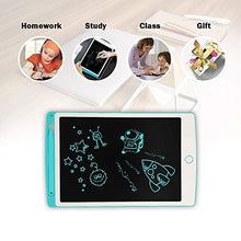 Load image into Gallery viewer, Richgv LCD Writing Tablet, 10 inches Electronic Graphic Tablet, Writing & Drawing Doodle Board with Memory Lock for Home, School,Office, Blue