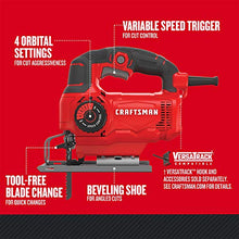 Load image into Gallery viewer, CRAFTSMAN Jig Saw, 5.0-Amp (CMES610)