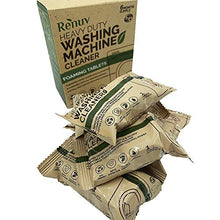 Load image into Gallery viewer, Renuv Washing Machine Cleaner For Front Load, Top Load or HE, Slow Dissolving Huge 40g Eco Friendly Tablets For Maximum Effect Deep Clean Your Washer Where Others Fail