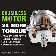 Load image into Gallery viewer, Greenworks 48V 20" Brushless Cordless Self-Propelled Lawn Mower + 24V Brushless Drill / Driver, (2) 5.0Ah USB Batteries (USB Hub) and Dual Port Rapid Charger Included (2 x 24V)