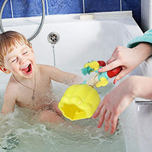 Load image into Gallery viewer, STEAM Life Kids Baby Bath Toys for Toddlers 3-4 Years Bathtub Toy Pipes with Foam Bath Letters and Foam Bath Numbers Suction Cup Toys Shower Toddler Bath Holiday Toys Gifts for Babies Girls Boys
