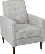 Load image into Gallery viewer, Christopher Knight Home Mervynn Mid-Century Modern Fabric Recliner, Light Grey Tweed