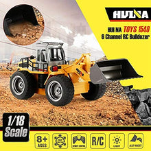 Load image into Gallery viewer, Remote Control Bulldozer Toys 1:18 Hobby RC Trucks Caterpillar Aluminum Alloy Rc Front Loader 4WD for 4-15 Years Old Boys Kids Birthday Christmas Gift